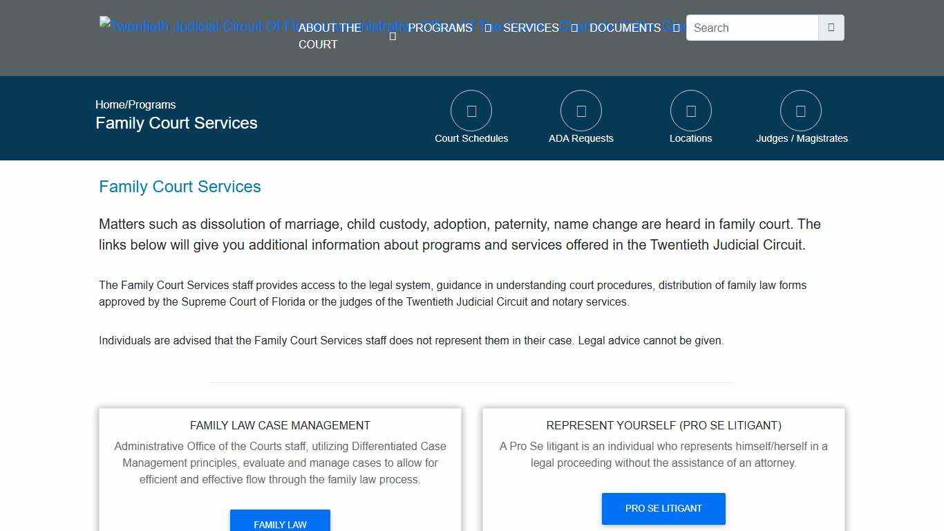 Family Court Services